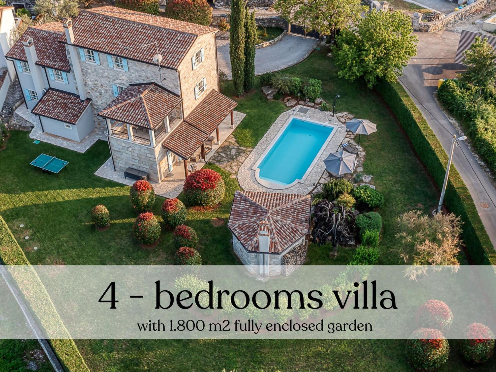 Višnjan Villa Paolina With Hot Tub מראה חיצוני תמונה