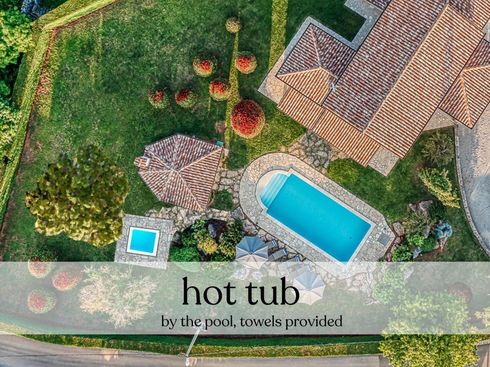 Višnjan Villa Paolina With Hot Tub מראה חיצוני תמונה